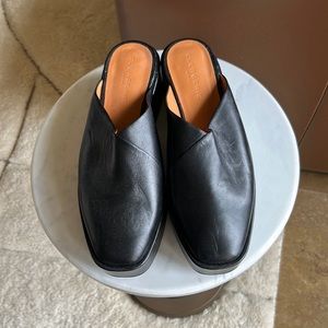 Robert Clergerie Black Platform Mules Size 38 (7)